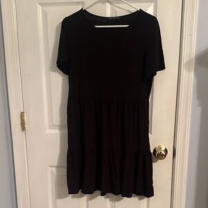 Nik and Nash Tiered Blaxk dress